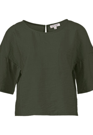 Enjoy - Groen | Dames | Top | Groen | XXL | regular | Kamst mode