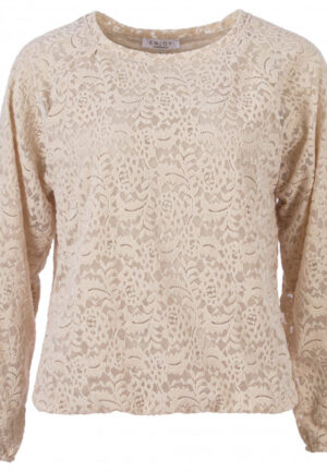 Enjoy - Beige | Dames | Top | Beige | M | regular | Kamst mode