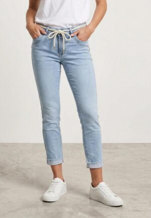 Geisha Jeans Turn-up Helen Loose Fit 835 Stonebleach Denim
