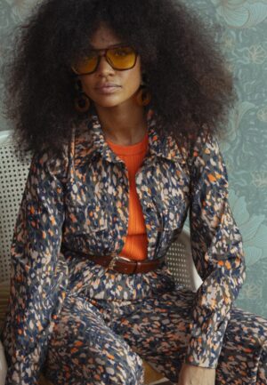 Studio Anneloes Bodil Leopard Jacket 13508 Jackets 9997 Multi Color