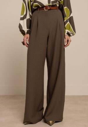 Studio Anneloes Skye Waffle Trousers 13485 Broek 7400 New Army