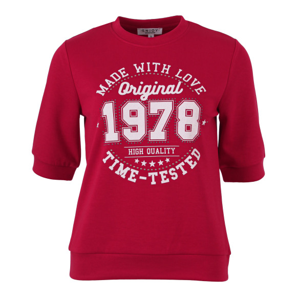 Enjoy - Rood | Dames | Top | Rood | L | regular | Kamst mode