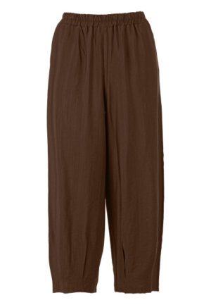 Enjoy - Bruin | Dames | Broek | Bruin | XXL | regular | Kamst mode