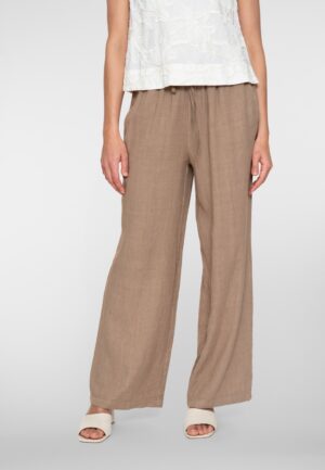 Geisha Pants Linen 61374-70 Broek 735 Camel
