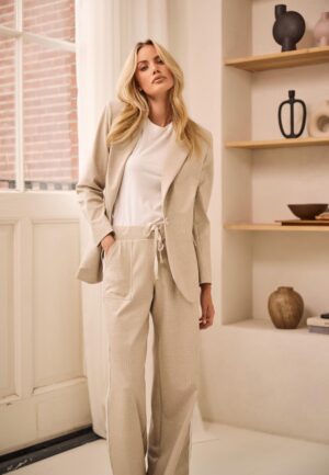 Helena Hart Broek Nova Lano Tape 7702 Broek Sand