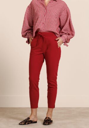 Studio Anneloes Startup Trousers 13655 Broek 4000 Ruby Red