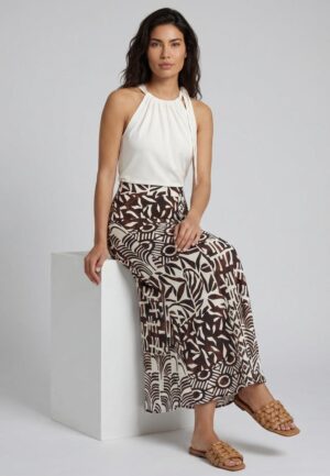 Helena Hart Rok Jay Vinty 7798 Skort Choco