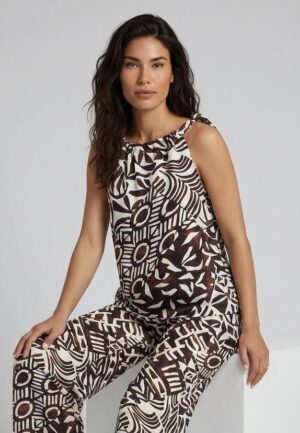 Helena Hart Top Halter Vinty 7756 Tops En Singlets Choco