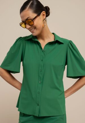 Studio Anneloes Poppy Butterfly Blouse 13806 Blouse 7200 Grass Green