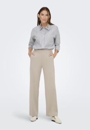 Only Onlpoptrash Mw Straight Pnt Noos Broek Pure Cashmere