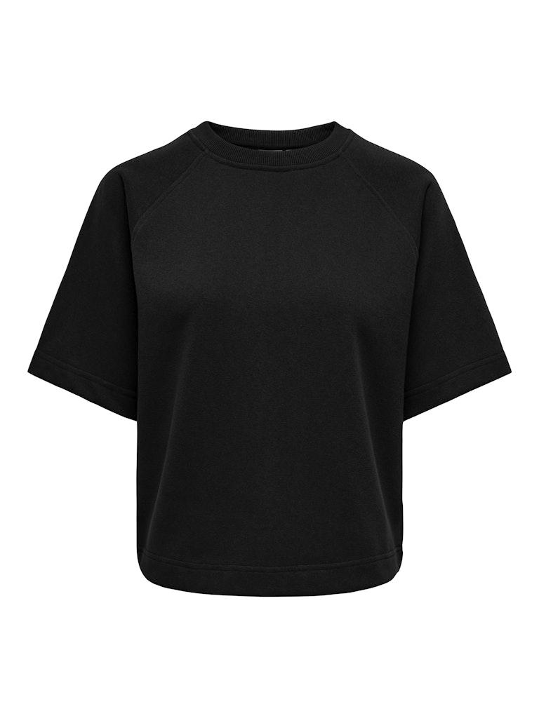 Only Onlofelia Ss Raglan Ub Cc Swt 15377588 Trui Korte Mouw 5101364 Black
