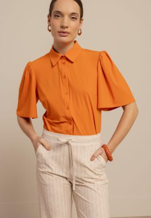 Studio Anneloes Poppy Butterfly Blouse 13877 Blouse 2600 Orchid Orange