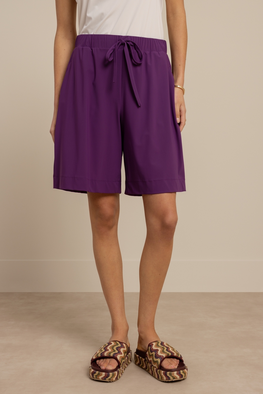 Studio Anneloes City Shorts 13965 Korte Broeken 5800 Plum