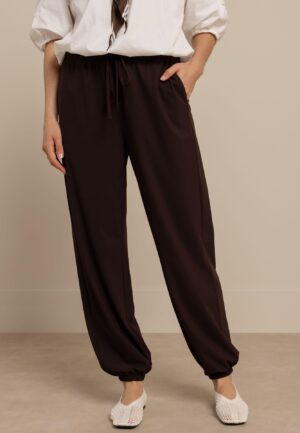 Studio Anneloes Mariel Balloon Trousers 13968 Broek 8700 Espresso