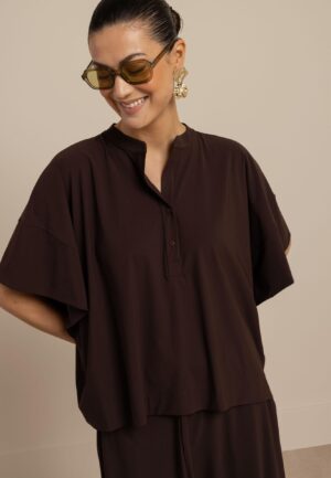 Studio Anneloes Laureen Blouse 13930 Blouse 8700 Espresso