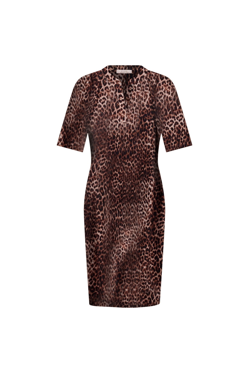 Studio Anneloes Simplicty Leopard Dress 13996 Jurk 9997 Multi Color