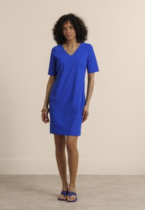 Studio Anneloes Silvie Ssl Dress 14001 Jurk 7301 Electric Blue
