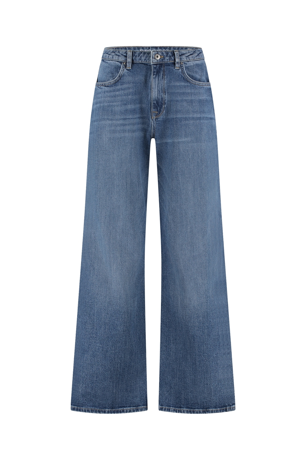 Studio Anneloes Lexie Denim Trousers 94853 Loose Fit 6303 Mid Jeans