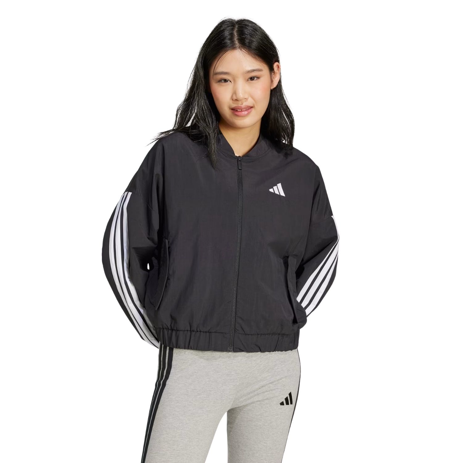 Adidas Essentials 3-Stripes Bomber Trainingsjas Dames L/40