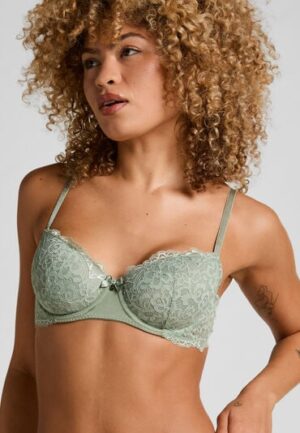 Hunkemöller Voorgevormde beugel bh Marine Groen