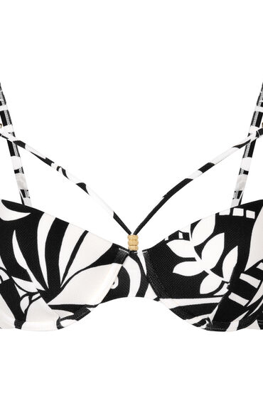 Hunkemöller Bikinitop Mauritius Zwart - Afbeelding 2