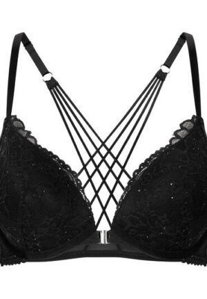 Alternative view of Hunkemöller Voorgevormde push-up beugel bh Sabrina Zwart