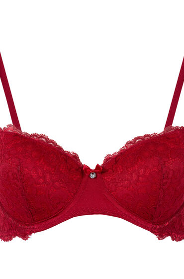 Hunkemöller Voorgevormde beugel bh Marine Rood - Afbeelding 2