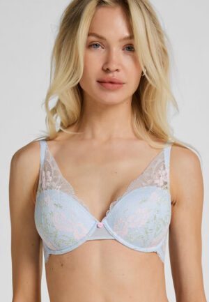 Hunkemöller Voorgevormde Beugel bh Miri Blauw