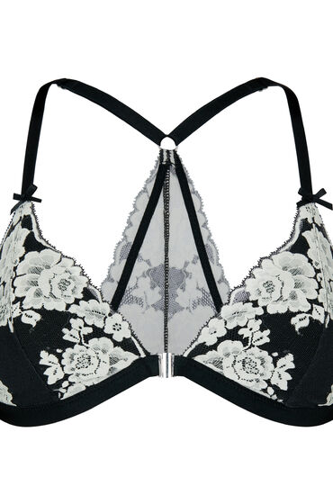 Hunkemöller Bralette Lindi Zwart - Afbeelding 2