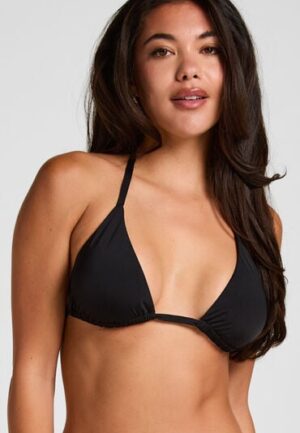 Hunkemöller Triangle Bikini Top Luxe Zwart