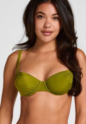 Hunkemöller Voorgevormde Beugel Bikinitop Bardolino Groen
