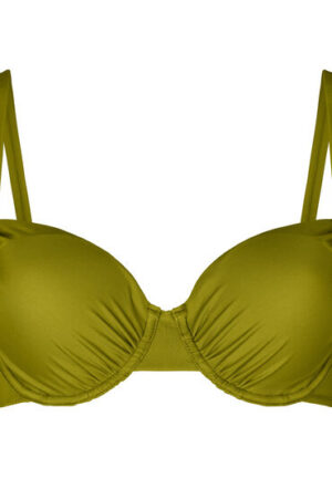 Alternative view of Hunkemöller Voorgevormde Beugel Bikinitop Bardolino Groen