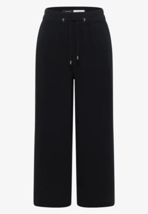 Alternative view of 3/4-broek met Wide Leg pijpen van mousseline