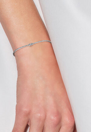 Alternative view of Armband TENNIS Diamonds 0,50 Cts White Gold