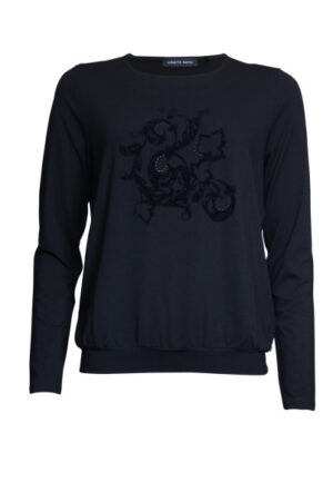 Roberto Sarto - Zwart | Dames | Top | Zwart | 54 | regular | Kamst mode