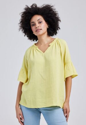Blouse Ruby Yellow cream