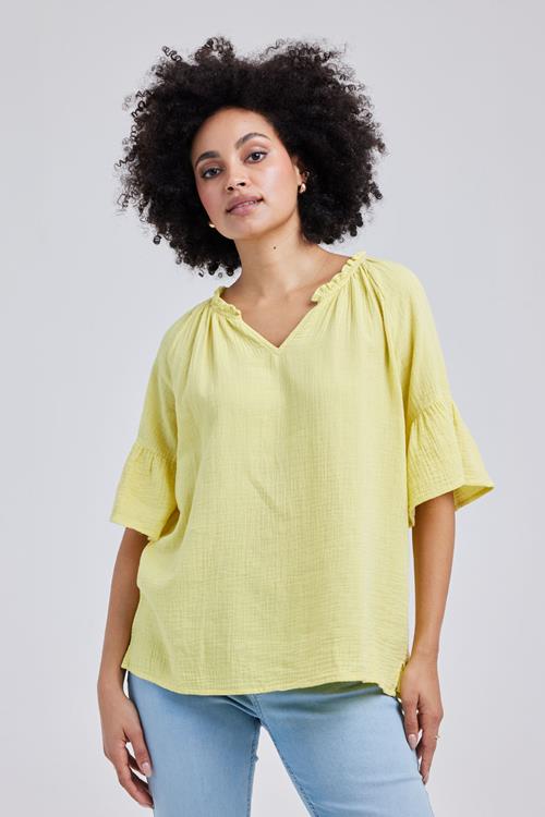 Blouse Ruby Yellow cream