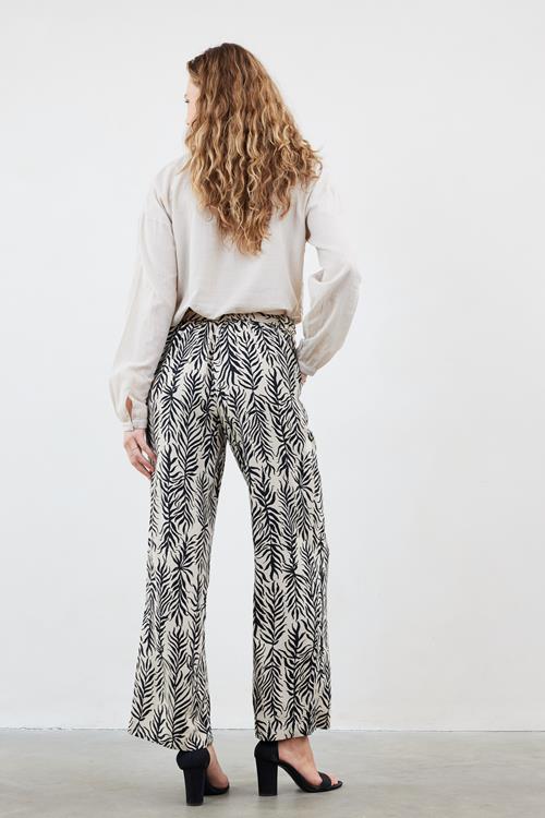 Pants Comfy Sand Palm leaves print - Afbeelding 3