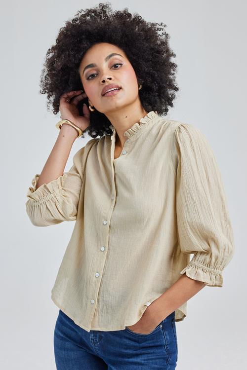 Blouse Paris Feather grey - Afbeelding 3