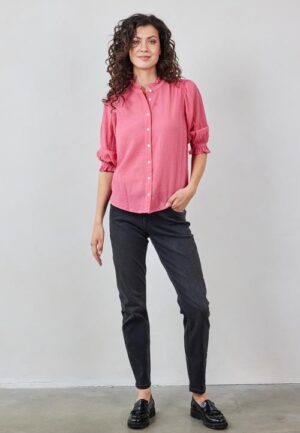 Alternative view of Blouse Paris Holly berry rose