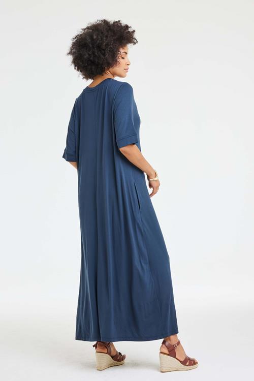 Loose dress Amore Dark blue - Afbeelding 4