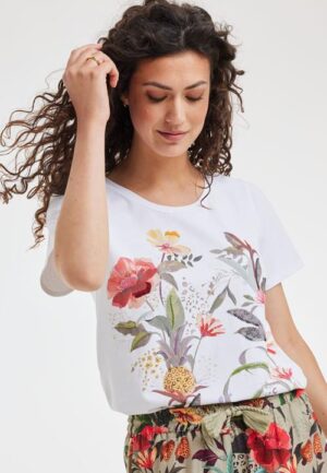 Alternative view of T-shirt Celeb White Magnificent panel
