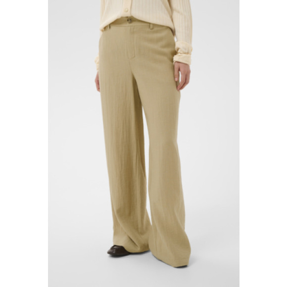Culture - Beige | unisex | Broek | Beige | 38 | regular | Kamst mode