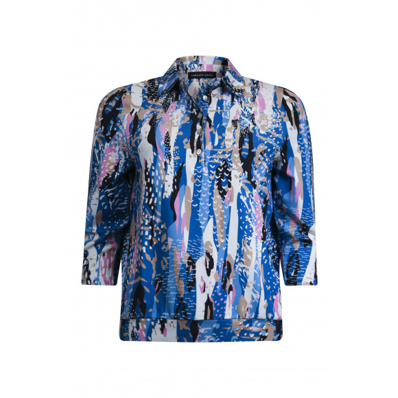Roberto Sarto - Blauw | Dames | Top | Blauw | 42 | regular | Kamst mode