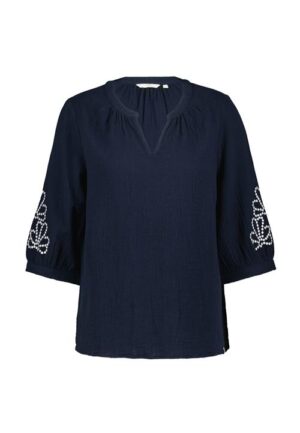 Alternative view of Blouse Fenna Dark blue