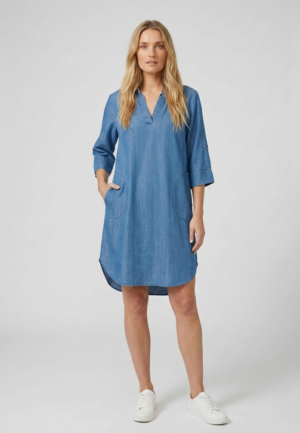 Alternative view of Tunic Vulcano Denim mid blue