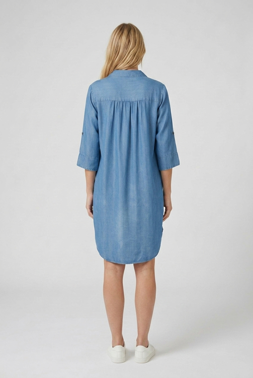 Tunic Vulcano Denim mid blue - Afbeelding 4