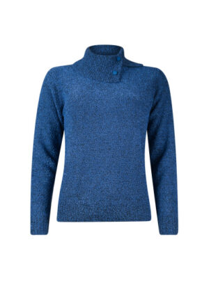 Roberto Sarto - Blauw | Dames | Trui | Blauw | 48 | regular | Kamst mode