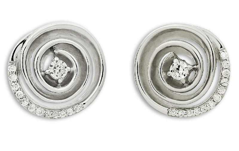 Orphelia Dames 925 Sterling Zilveren Oorbellen - Zilver ZO-5842