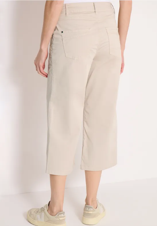7/8 High Waist broek met uitlopende pijpen in Loose Fit - Afbeelding 3